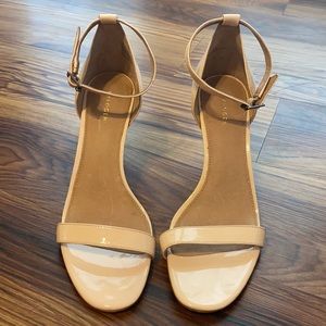 Halogen nude heels size 9